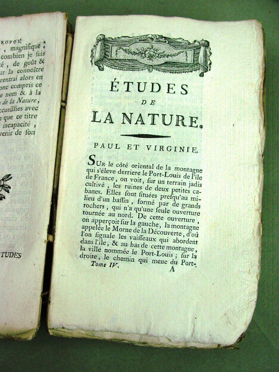 Etudes De La Nature B. De Saint Pierre 1786 -photo-4