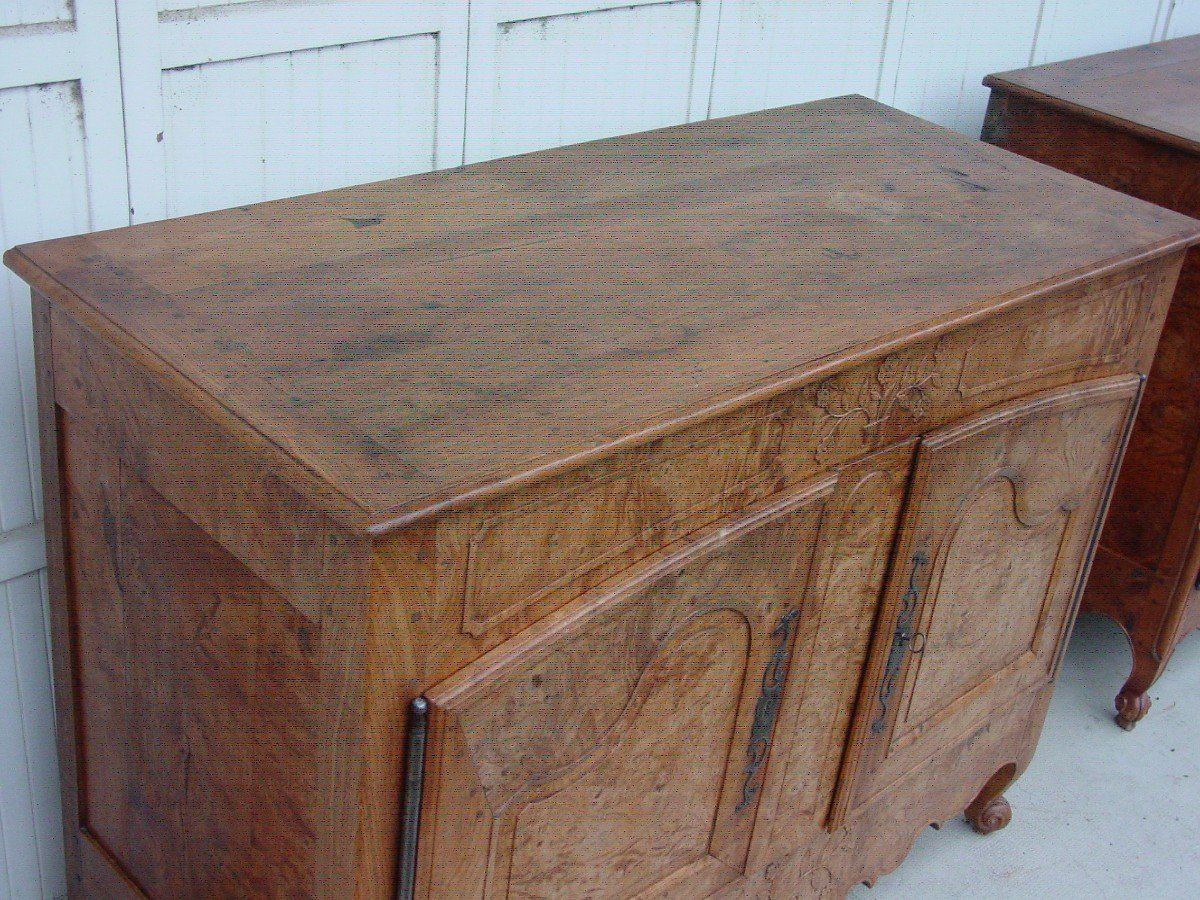 Fake Pair Of Ash Burl Sideboards-photo-6