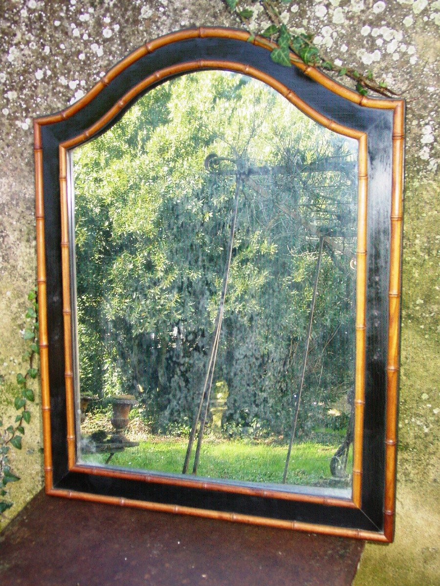 Bamboo Mirror 1900 Taste Maison Des Bambous