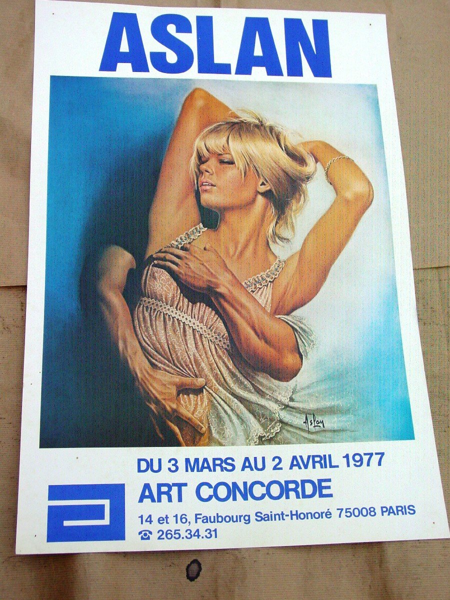 Affiche Aslan 1977  Art Concorde-photo-2