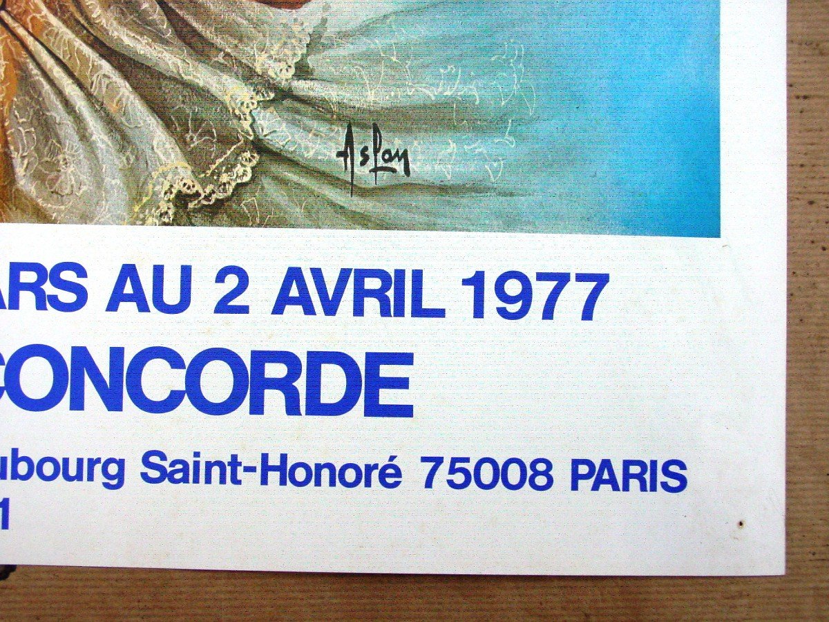 Affiche Aslan 1977  Art Concorde-photo-3