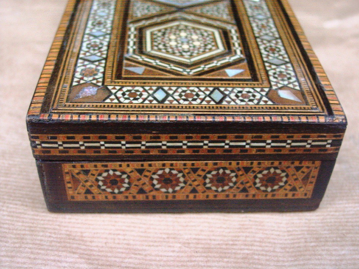 Syrian Box 1900 Marquetry-photo-3