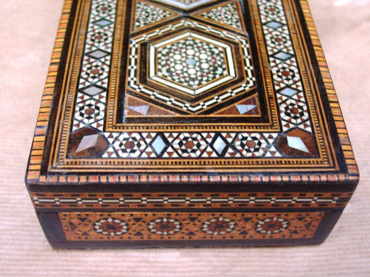 Syrian Box 1900 Marquetry-photo-4