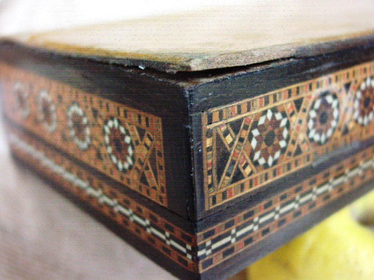 Syrian Box 1900 Marquetry-photo-4