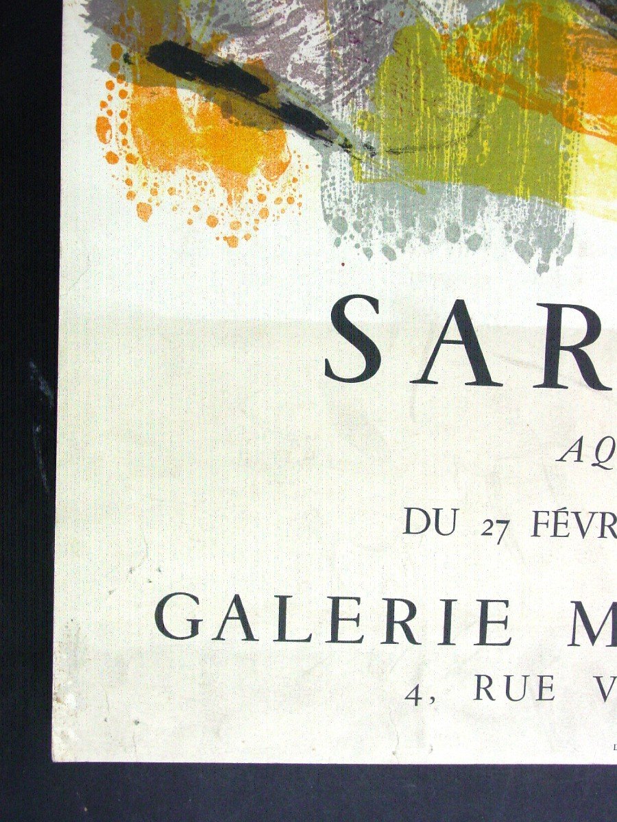 Sarthou Poster 1959 Marcel Guiot Gallery-photo-2