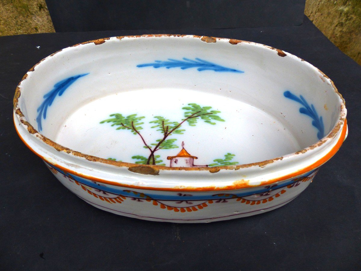 Nevers - Earthenware Planter Circa 1800