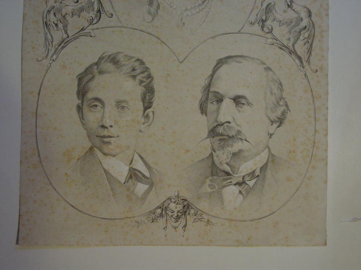 1870- Essay Trial Family Imperial Fund Abbot E. Misset Napoleon III-photo-4