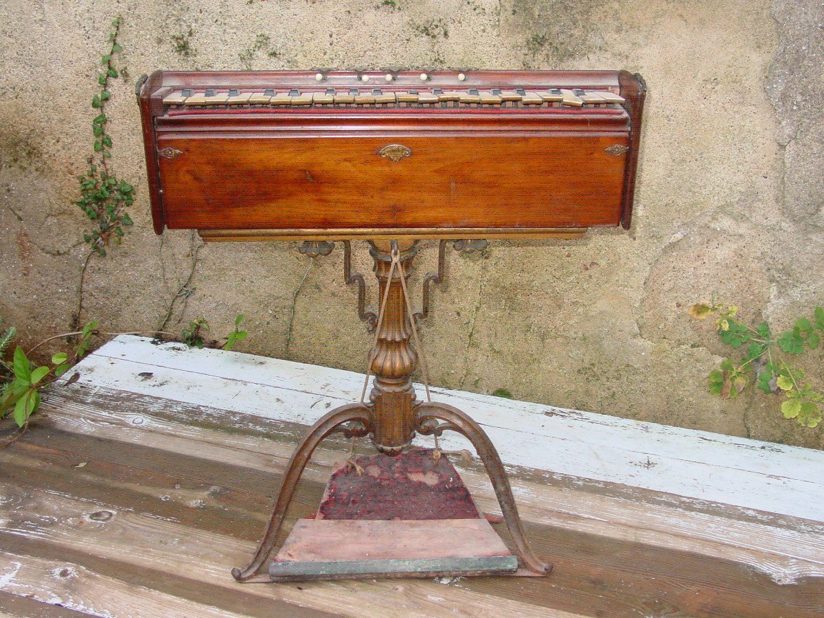 Alexandre François Debain Armonina Physharmonika Harmonium du 19ème siècle-photo-2