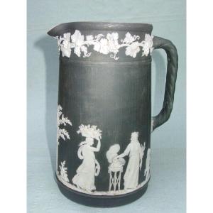 Wedgwood Black Basalt Jasper Grand Pichet 1860-80