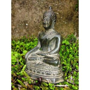 Bouddha En Bronze De l'Ancien Royaume Du Siam. (thaïlande)