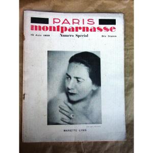 Paris-montparnasse Review June 1929 Mr. Lydis A. Calder