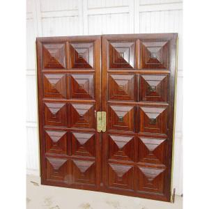 China Huanghuali Pair Of Cabinet Doors