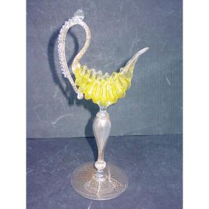 Venice, Salviati, Blown Glass Chalice Circa 1880