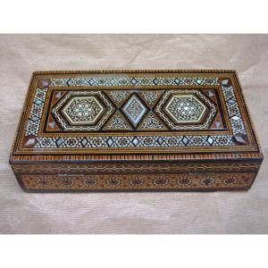 Syrian Box 1900 Marquetry