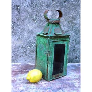 Sheet Metal Lantern Circa 1900 Good Condition