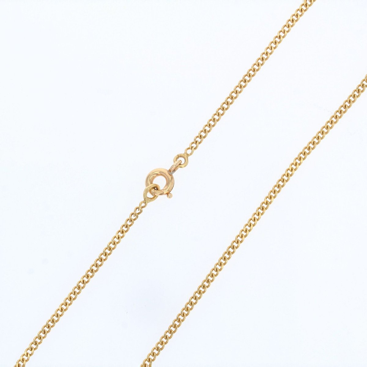 Curb Chain Limée Yellow Gold-photo-3