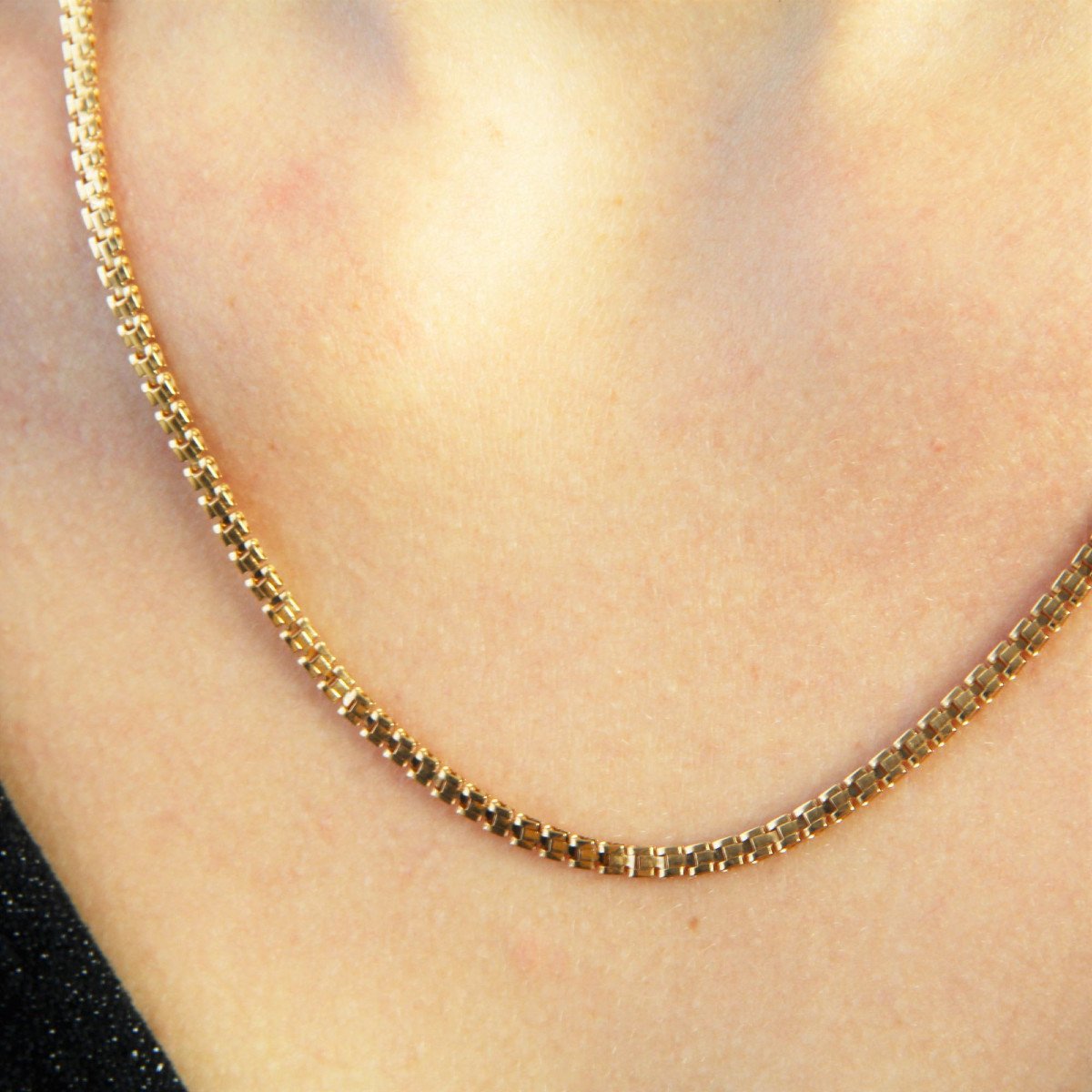 Yellow Gold Chain Y Mesh Old-photo-1