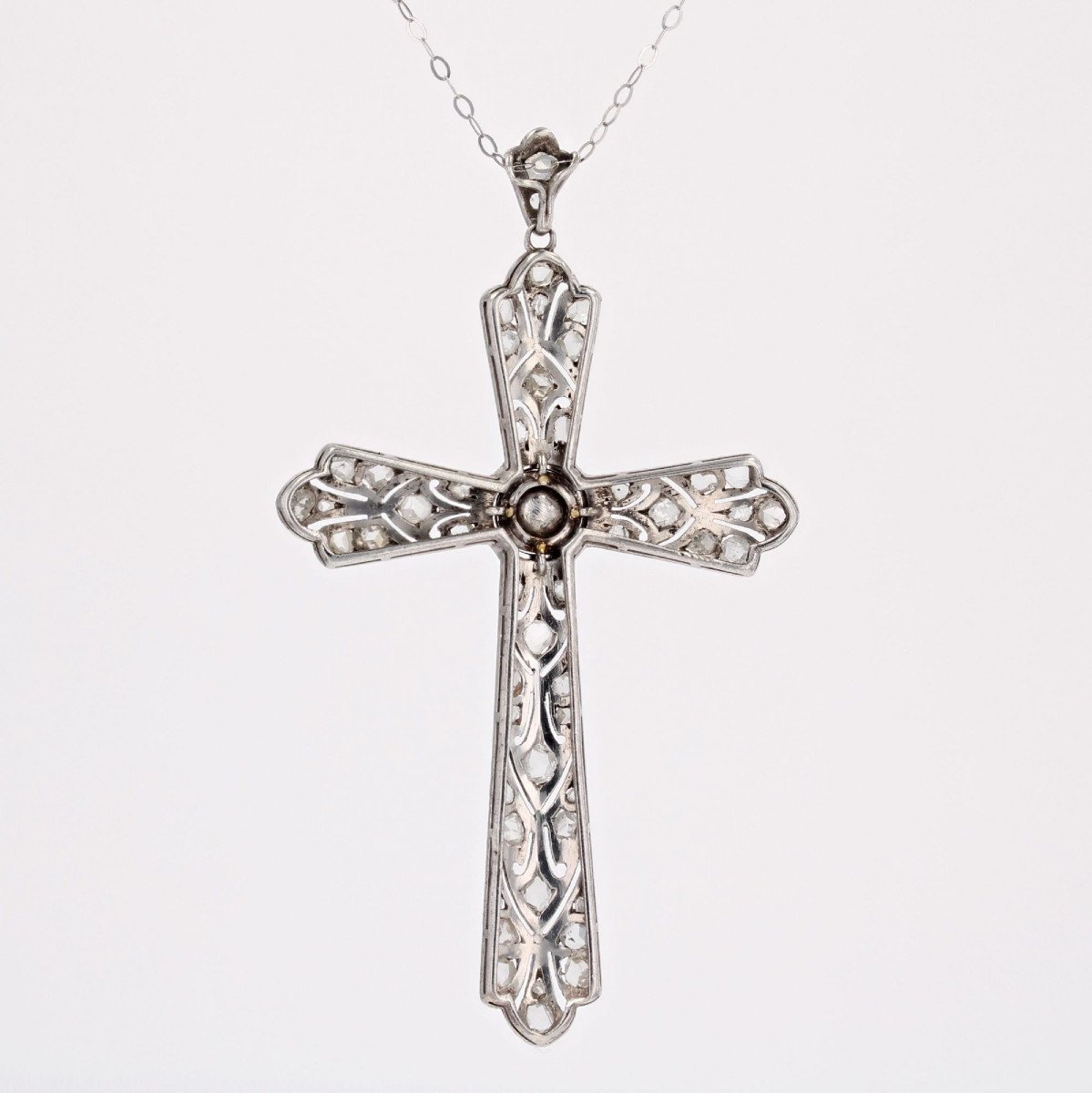 Antique Diamond Cross-photo-3