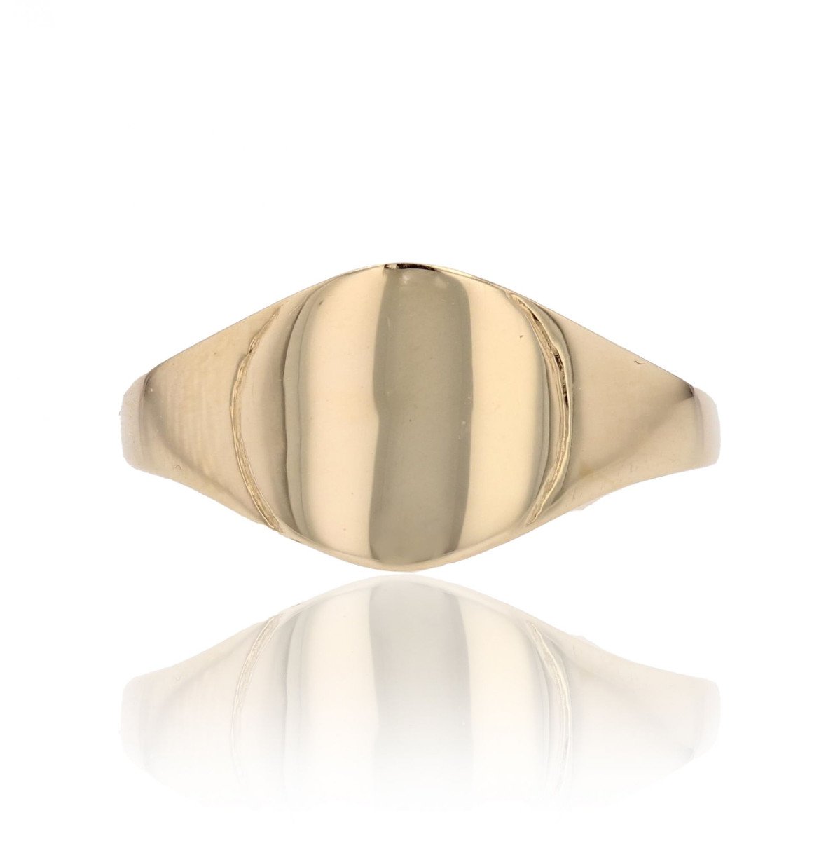 Yellow Gold Flat Ring