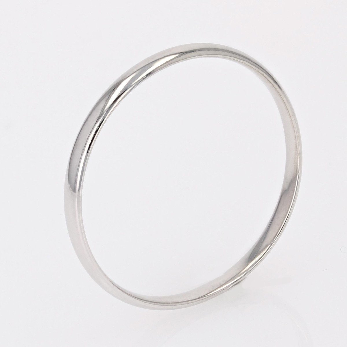 Second-hand Wedding Band White Gold-photo-3