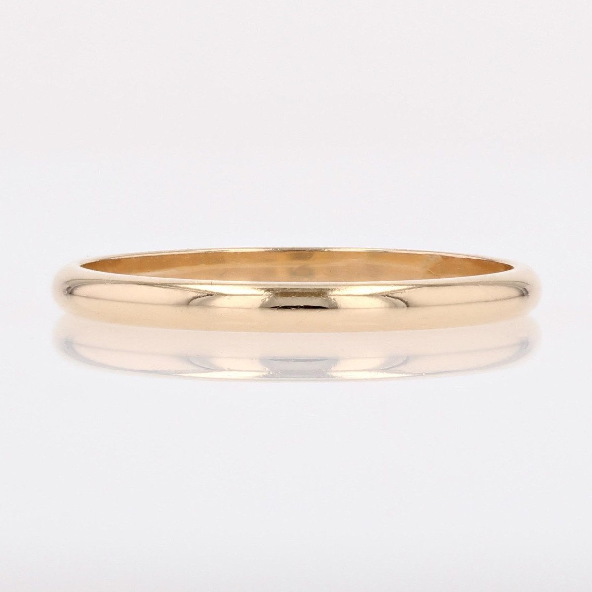 Yellow Gold Wedding Ring-photo-4