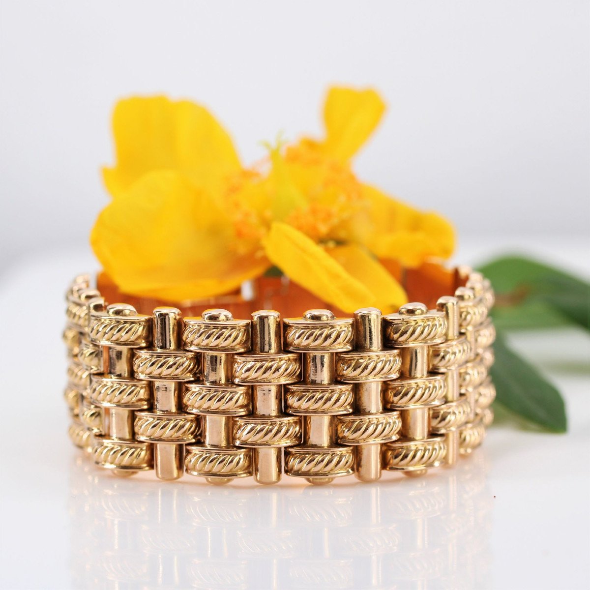 Rose Gold Retro Bracelet-photo-6