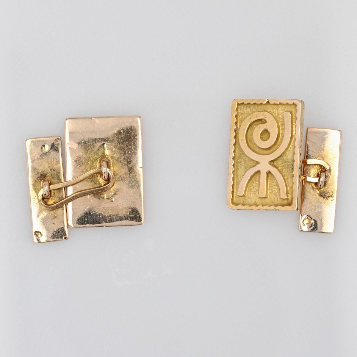 Vintage Gold Cufflinks-photo-4