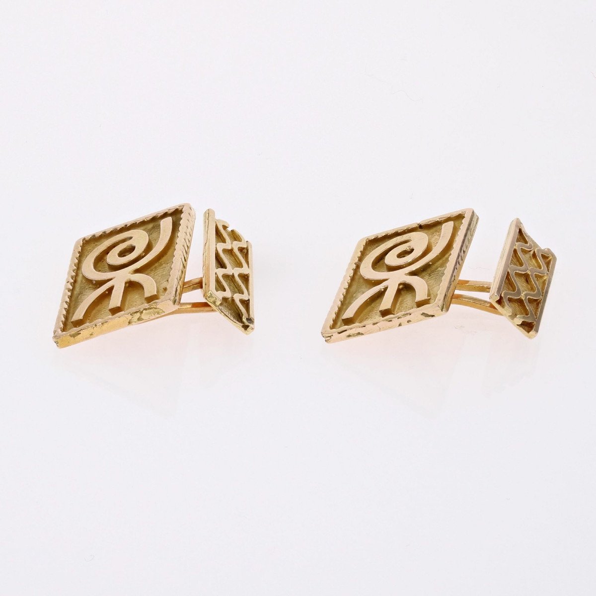 Vintage Gold Cufflinks-photo-1