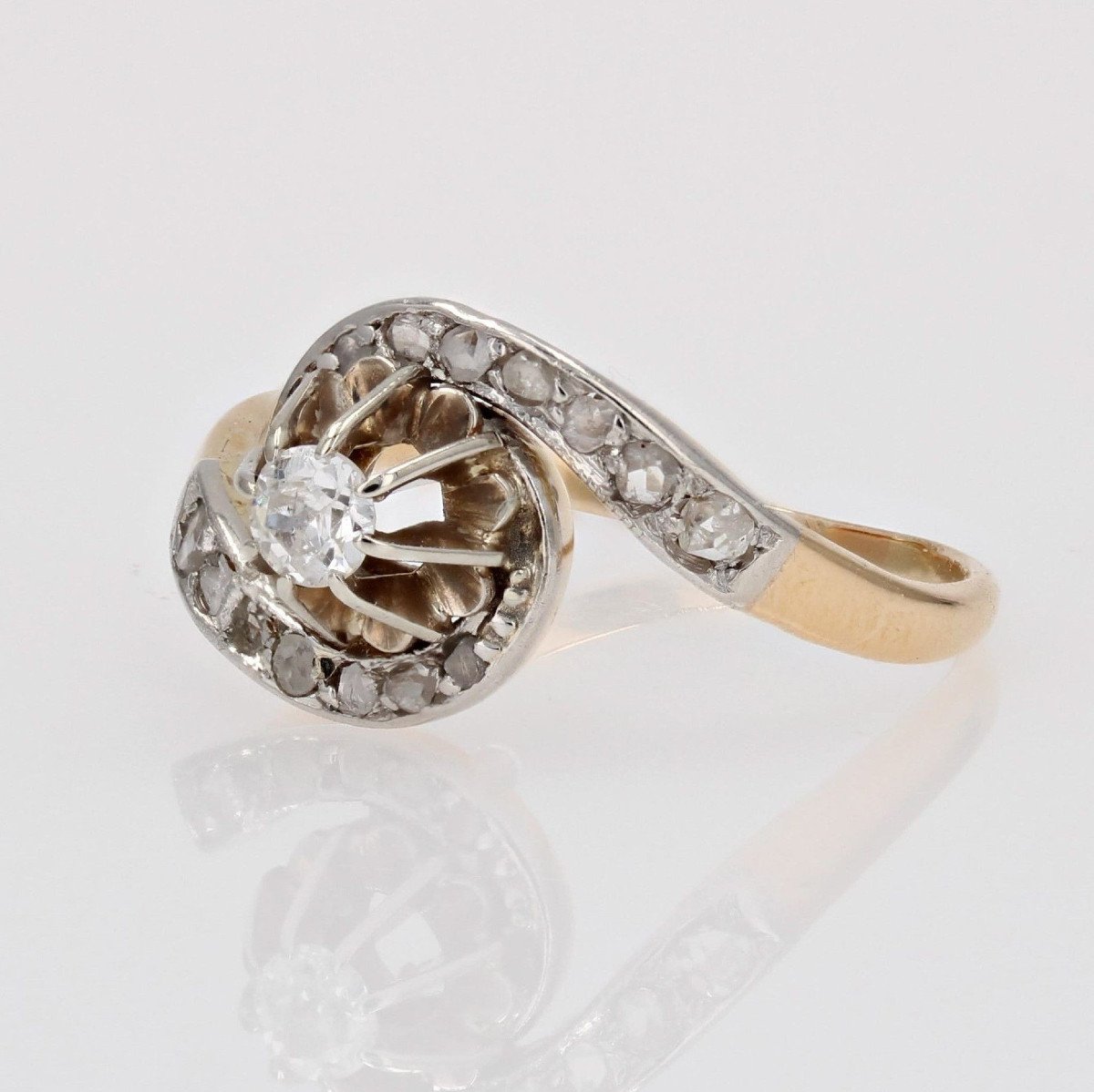 Old Tourbillon Diamond Ring-photo-3