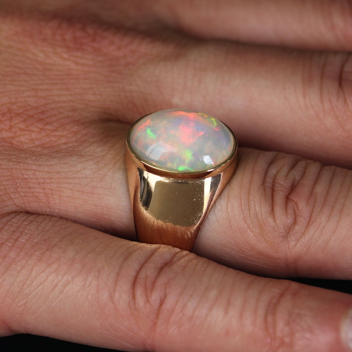 Old Opal And Gold Ring-photo-6