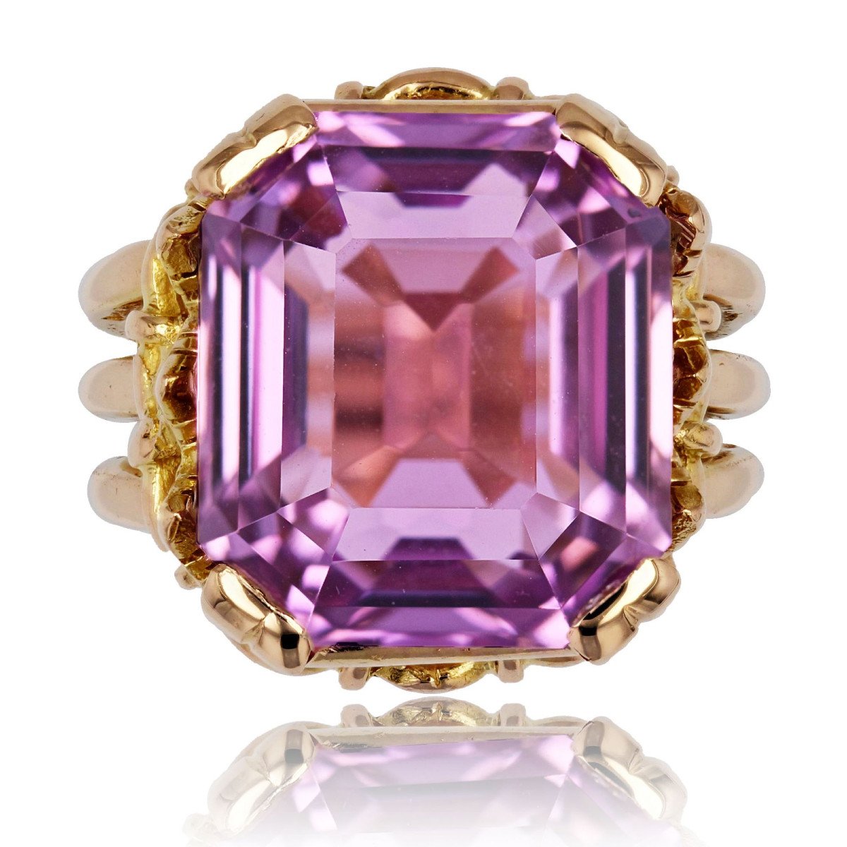 Bague Ancienne Kunzite