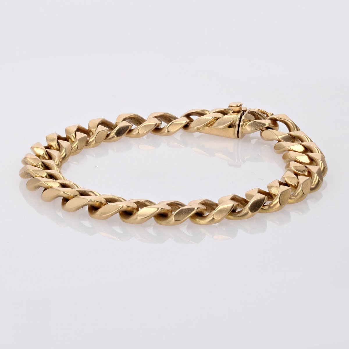 Old Yellow Gold Curb Chain-photo-1