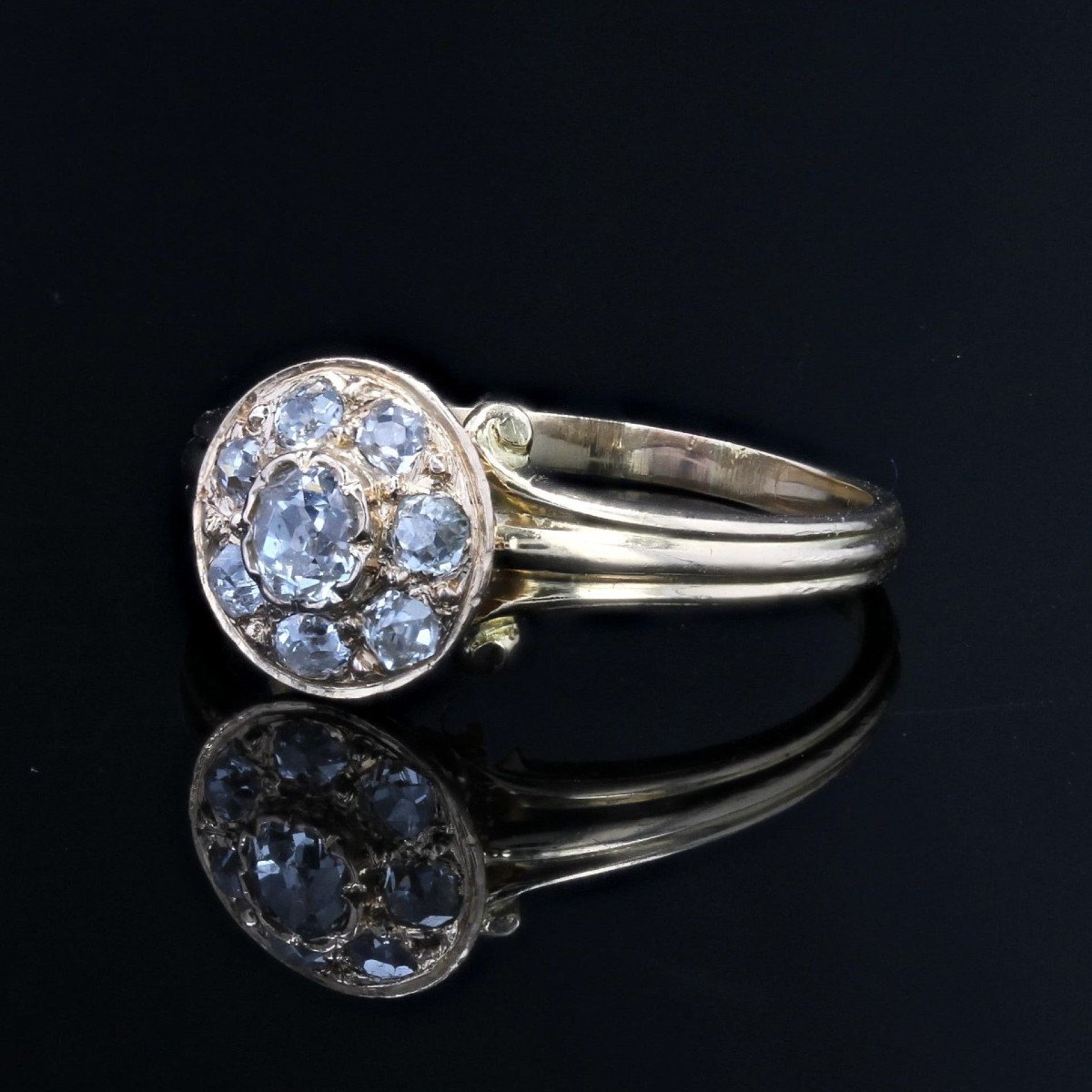 Old Round Diamond Ring-photo-3