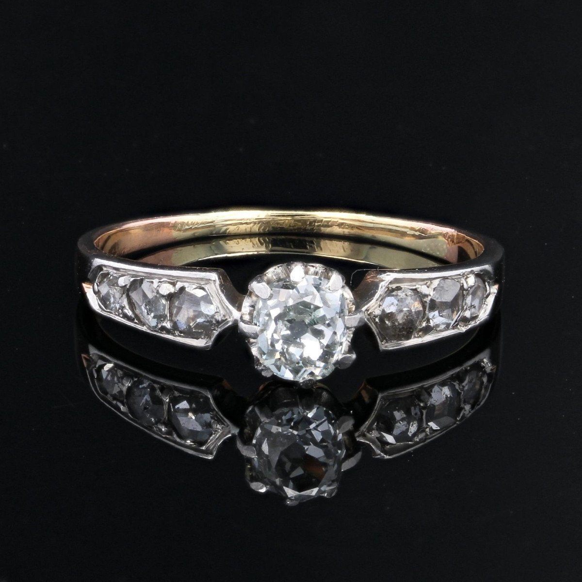 Old Solitaire Ring-photo-1