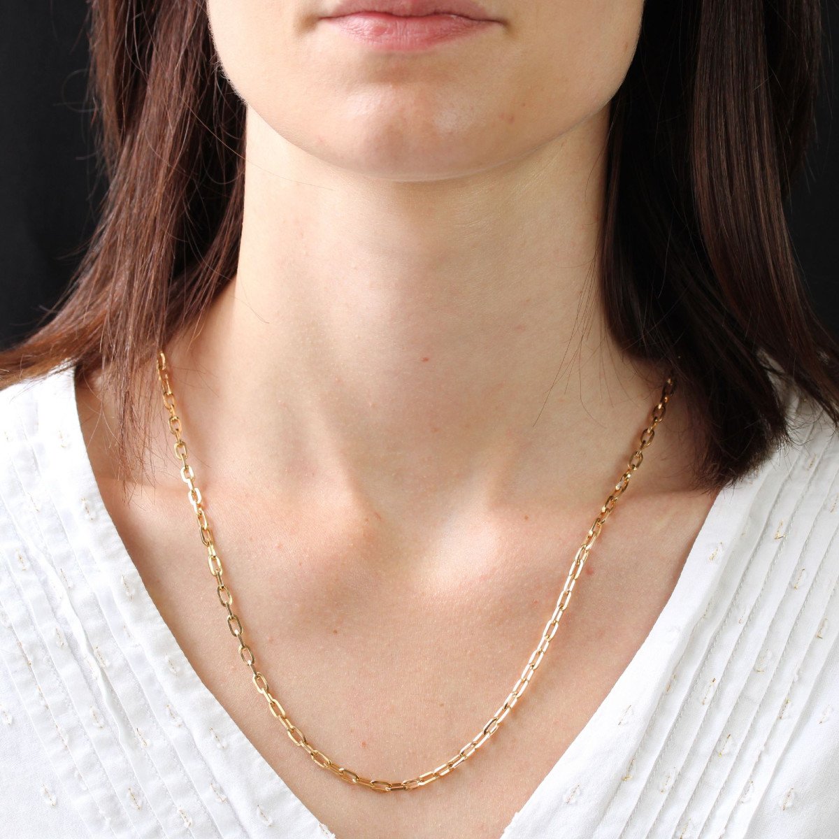 Rose Gold Chain Forçat Mesh-photo-2