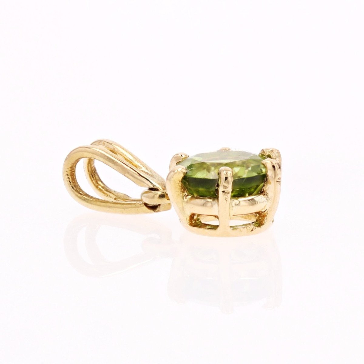 Peridot Gold Pendant-photo-3