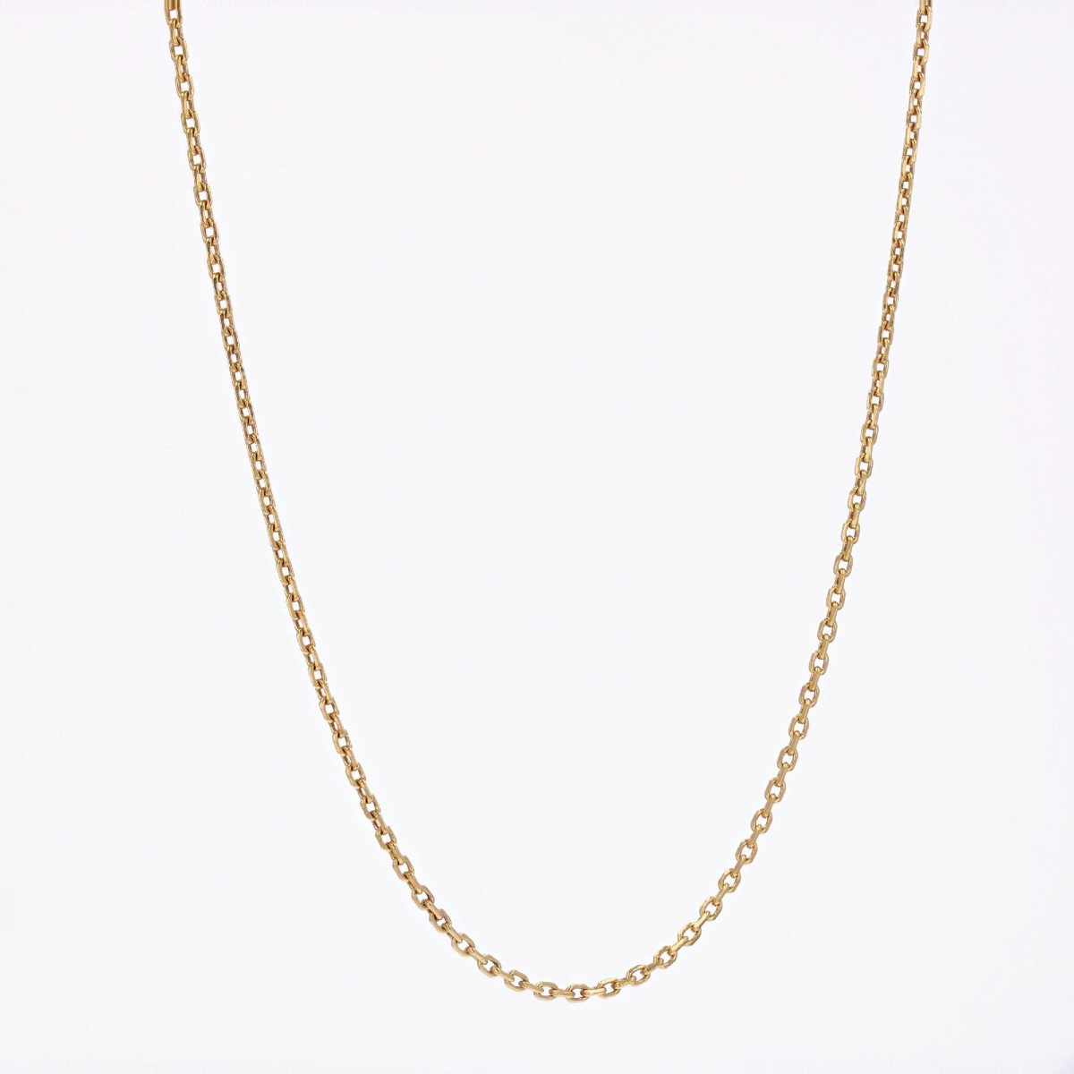 Long Yellow Gold Chain Link-photo-4