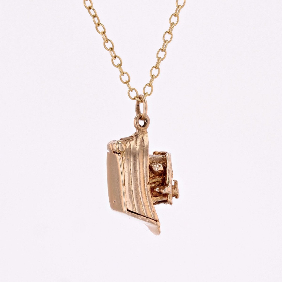 Noah's Ark Charm Yellow Gold-photo-1