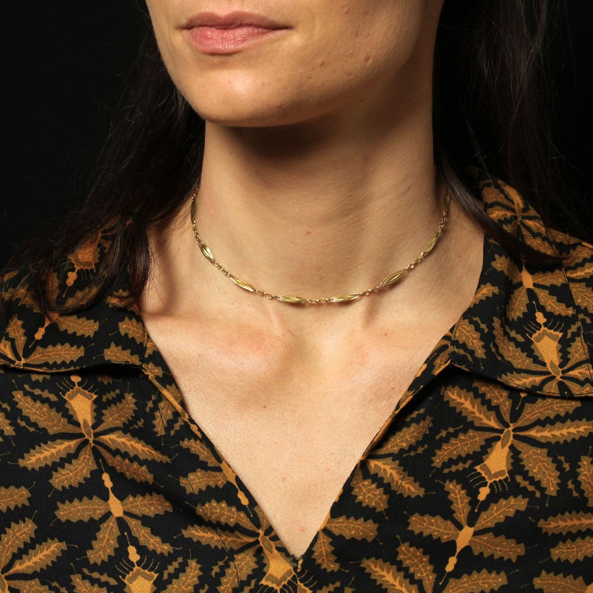 Antique Yellow Gold Chain-photo-2