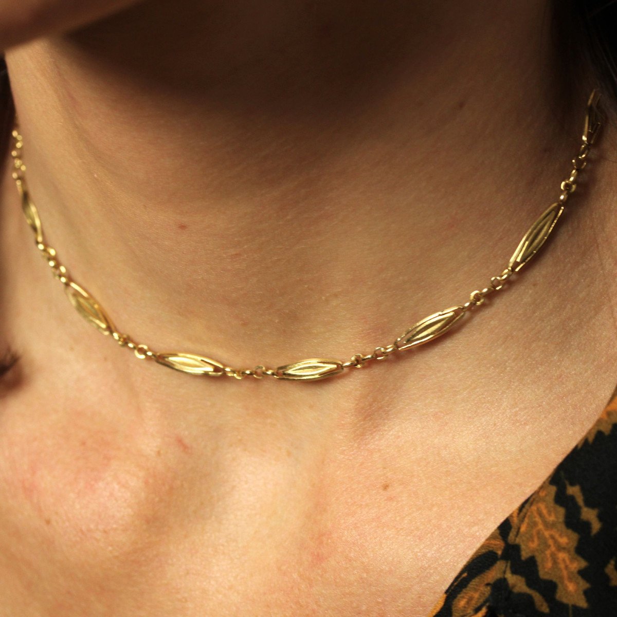 Antique Yellow Gold Chain-photo-4