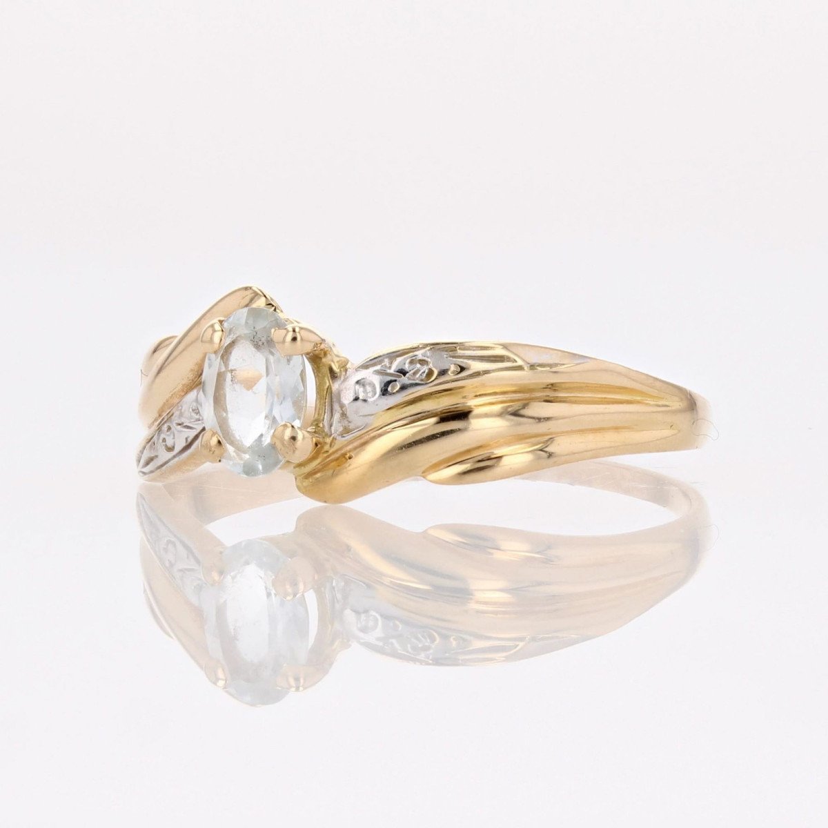 Bague d'Occasion Aigue-marine-photo-4