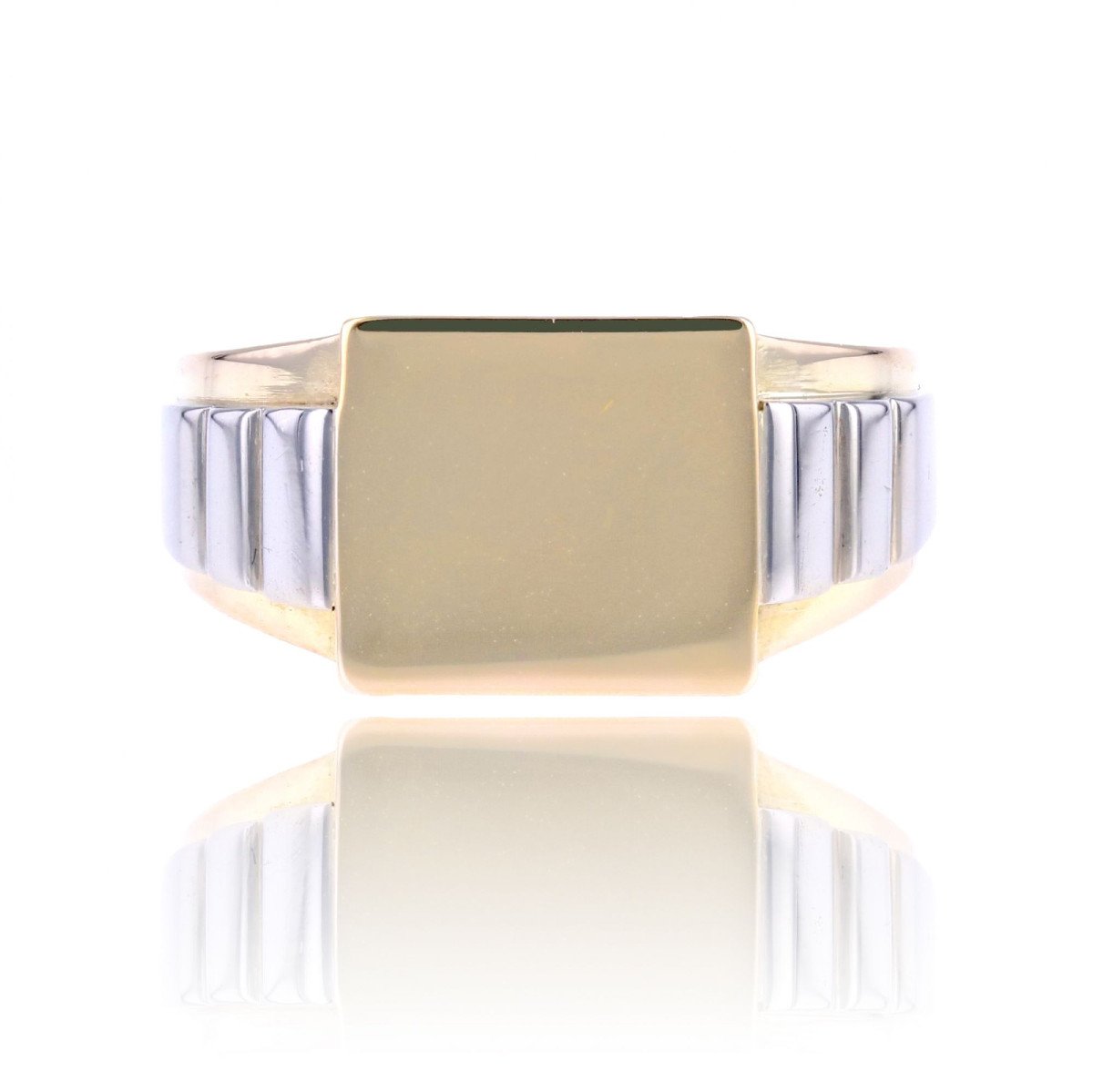 Art Deco Signet Ring To Engrave Gold And Platinum