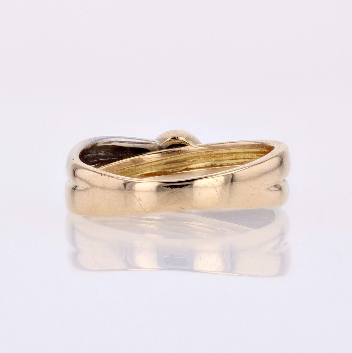 Two Gold Diamond Ring-photo-3