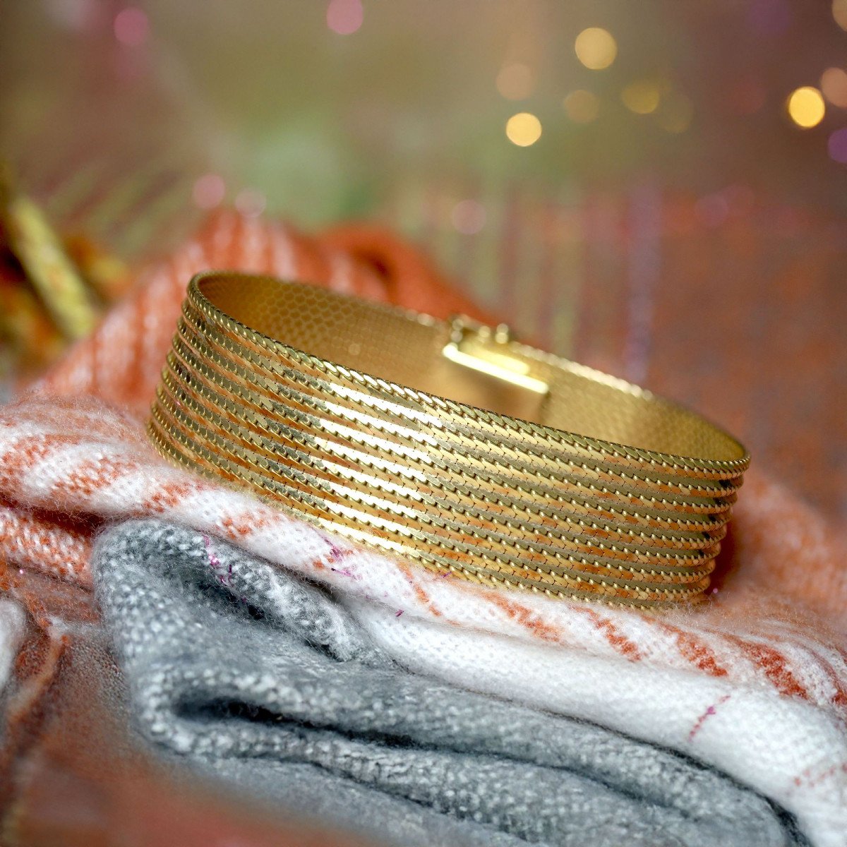 Bracelet Ruban d'Or Jaune-photo-3