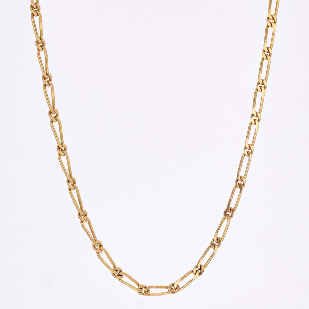 Large Curb Chain In Yellow Gold-photo-1