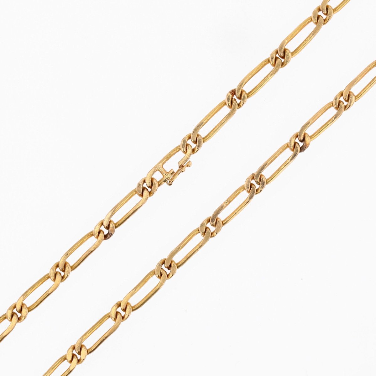 Large Curb Chain In Yellow Gold-photo-4