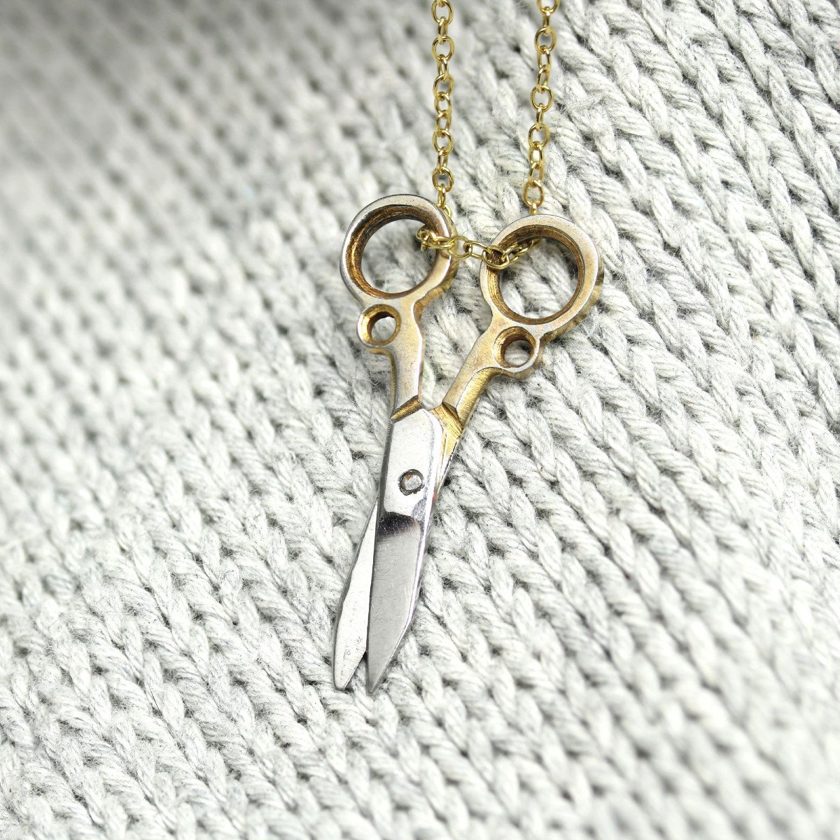 Antique Pair Of Scissors Charm-photo-3