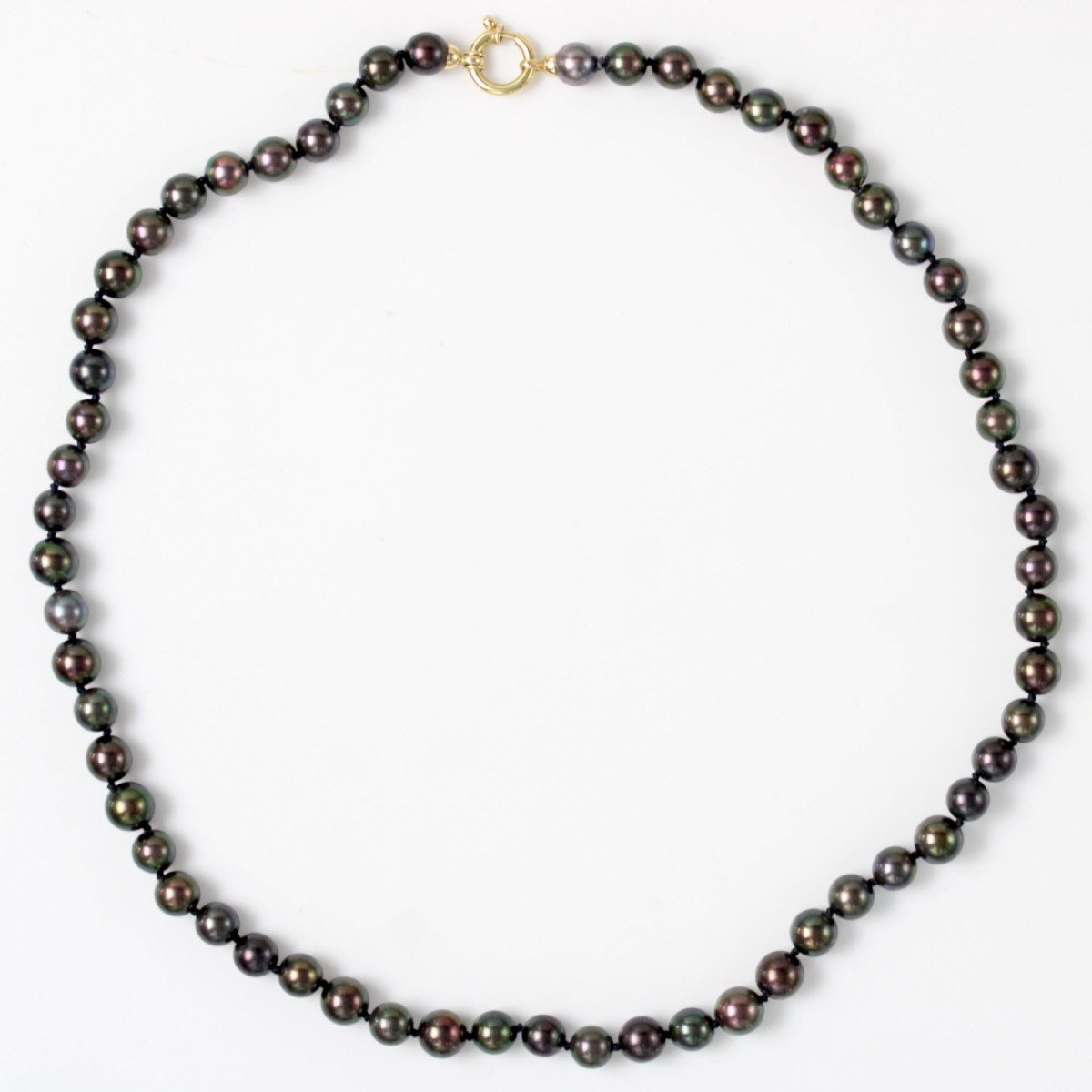 Tahitian Pearl Choker Necklace-photo-4