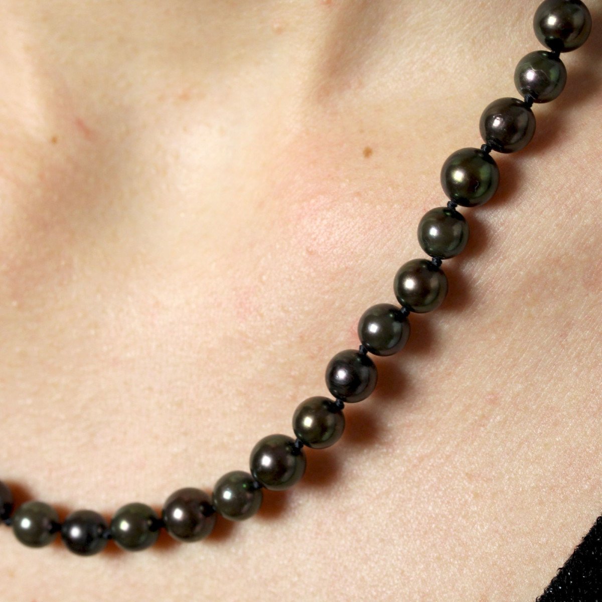 Tahitian Pearl Choker Necklace-photo-6