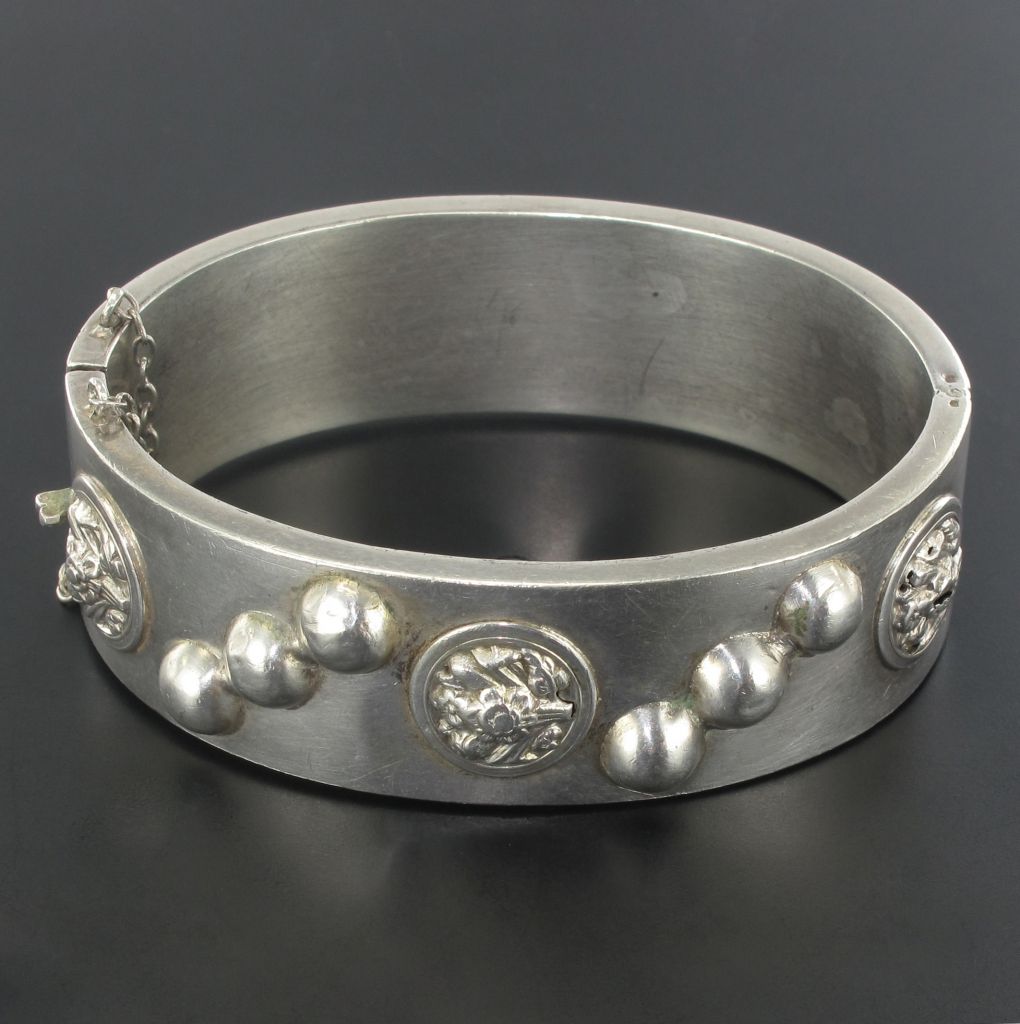 Decorated Bracelet Old Silver Rush-photo-4